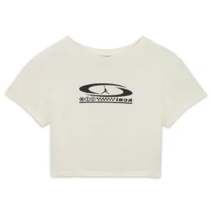 Air Jordan x Travis Scott Women's Slim T-Shirt - Cream