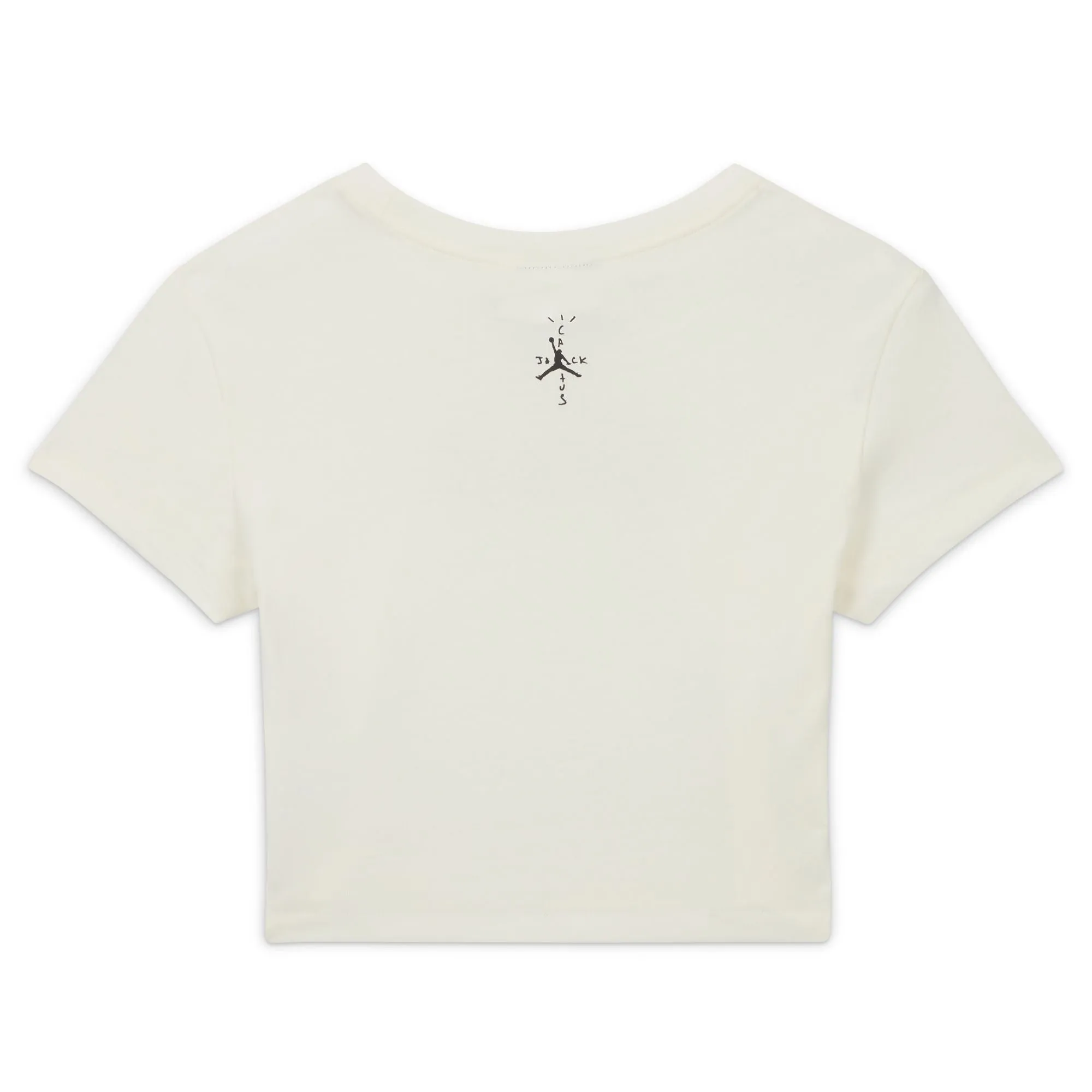 Air Jordan x Travis Scott Women's Slim T-Shirt - Cream