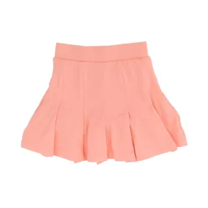 Apricot Pleated Skort - Select Size