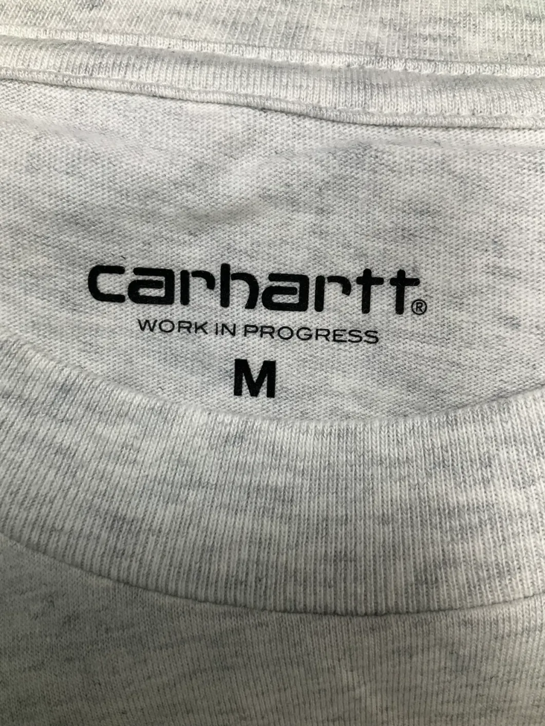 Carhartt Grey Wip Script T-shirt UK M