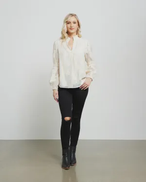 Evelyn Blouse - Ivory Monet