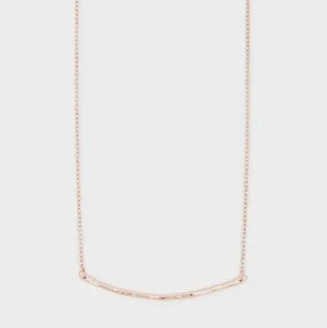 Gorjana - Taner Bar Small Necklace - Rose Gold