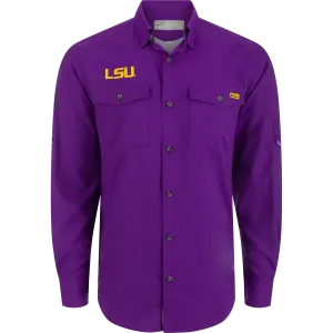 LSU Frat Dobby Long Sleeve Shirt