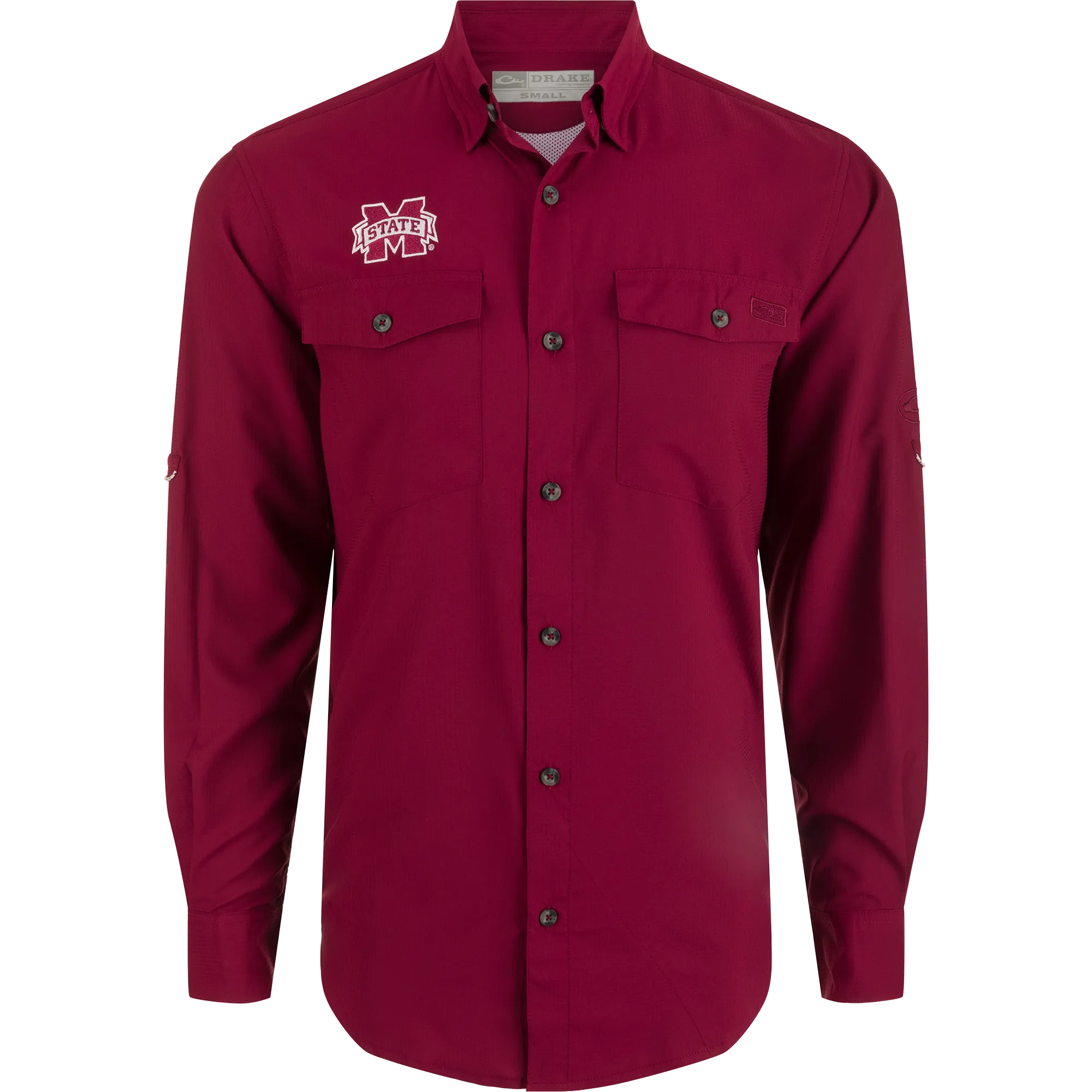 Mississippi State Frat Dobby Short Sleeve Shirt