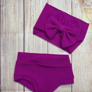 Purple bummies