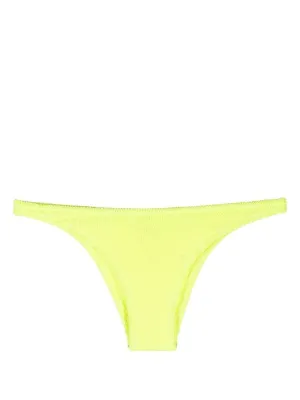 slip bikini con texture seersucker