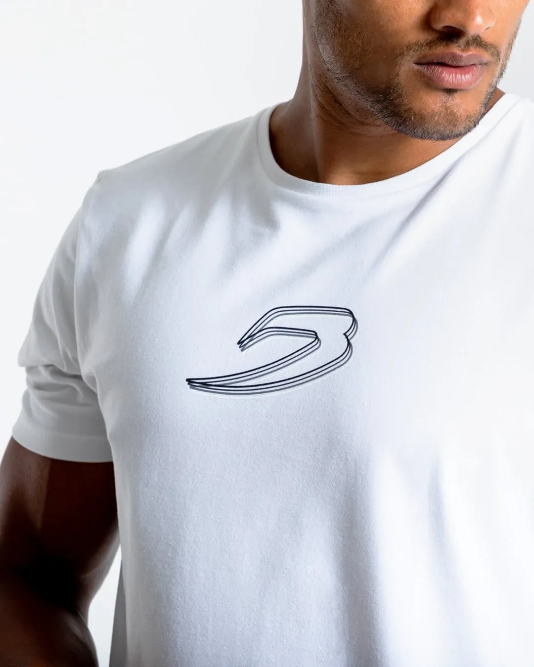 STENCIL STRIKE T-SHIRT WHITE
