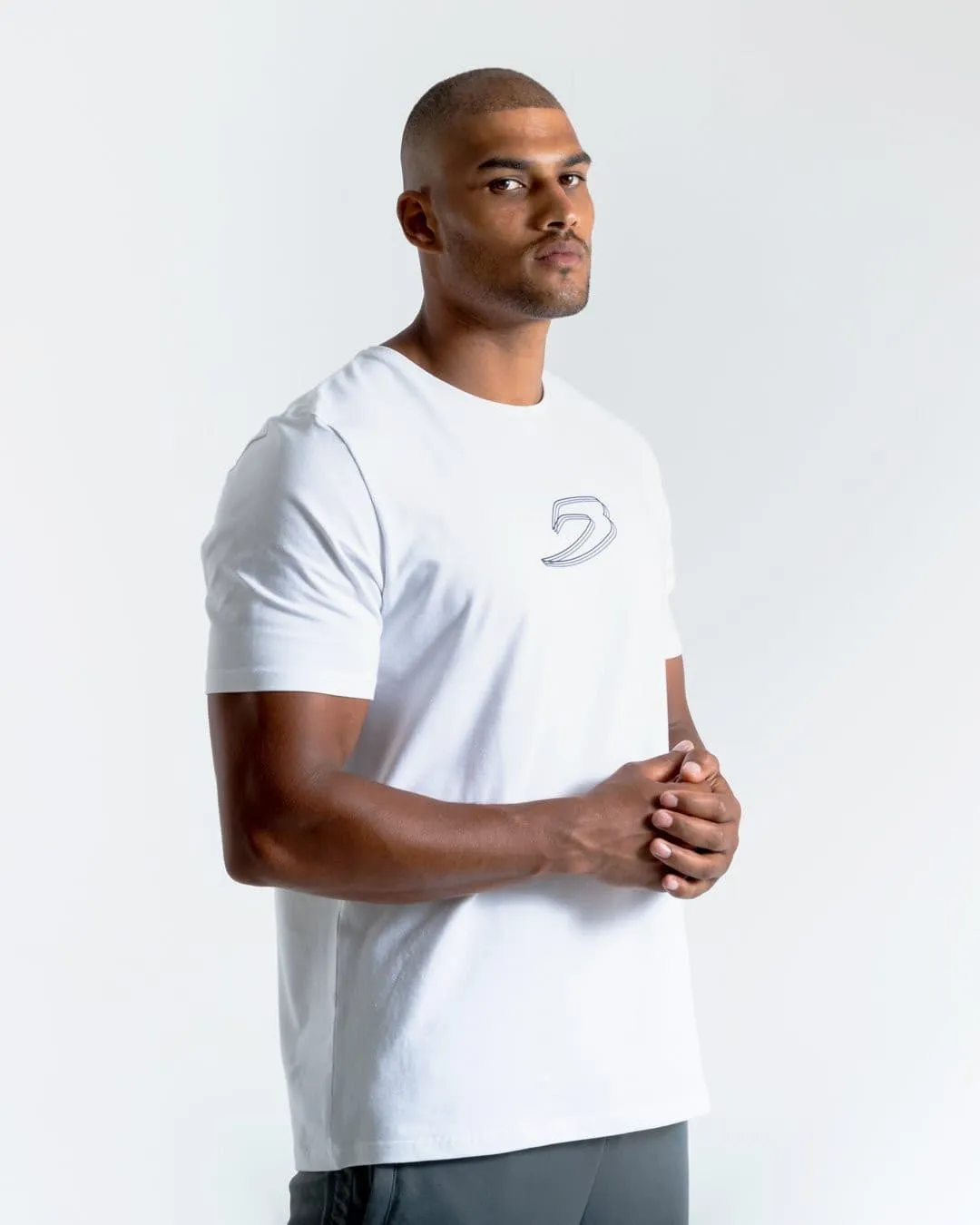 STENCIL STRIKE T-SHIRT WHITE