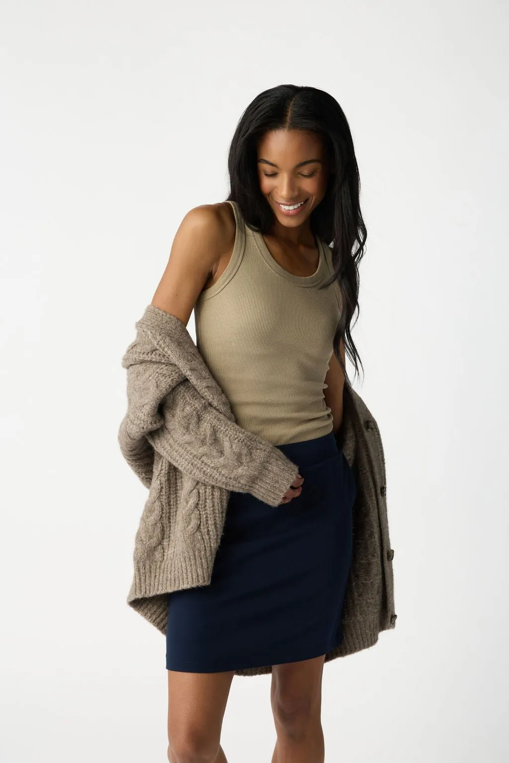 Women's Brushed Bamboo Skirt
